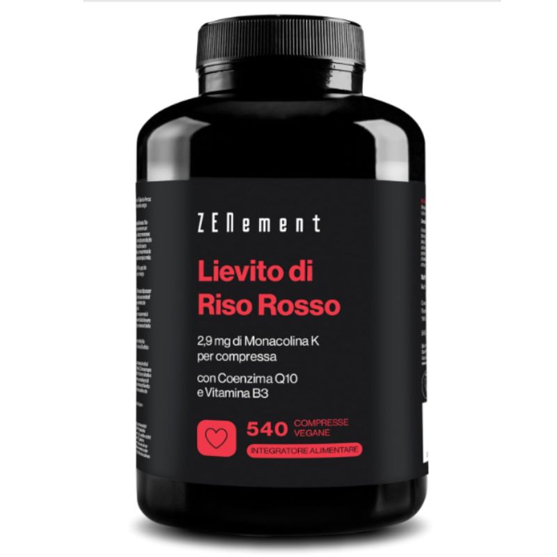 Integratore a base di riso rosso fermentato per il colesterolo